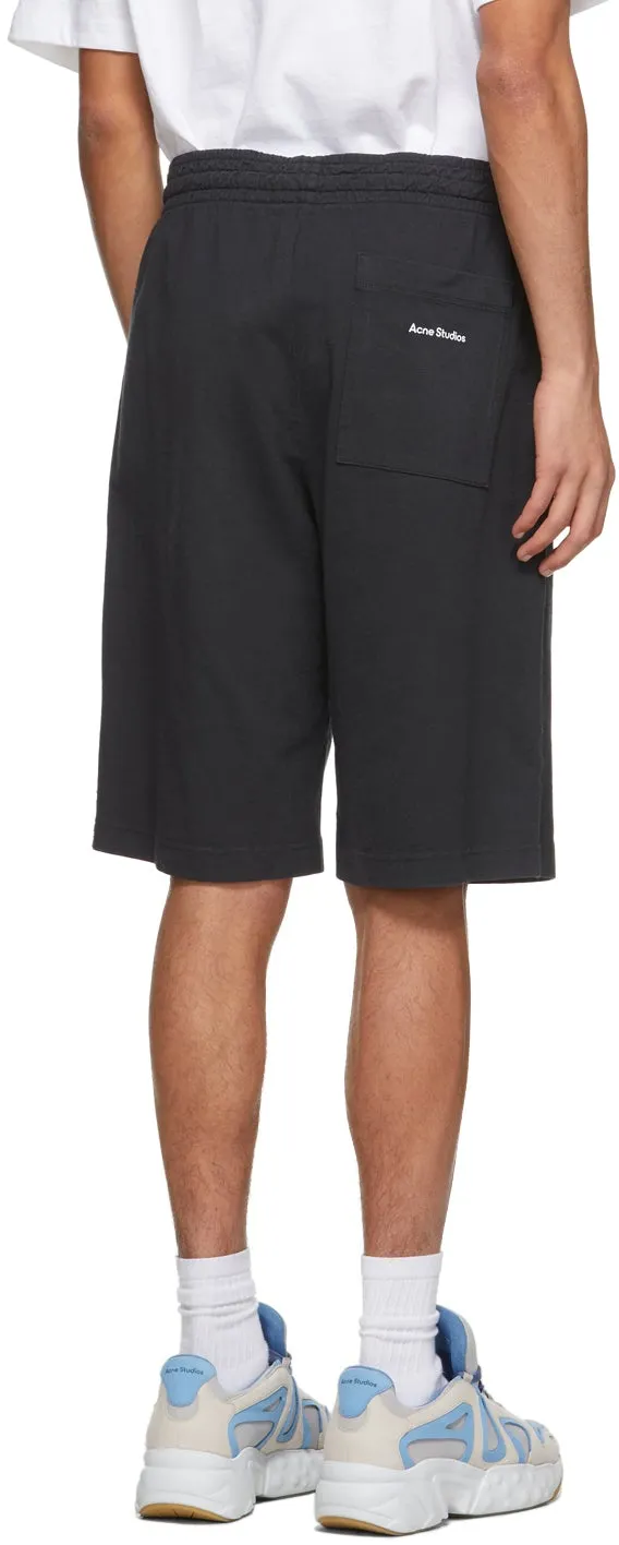 Acne Studios Black Relaxed Shorts