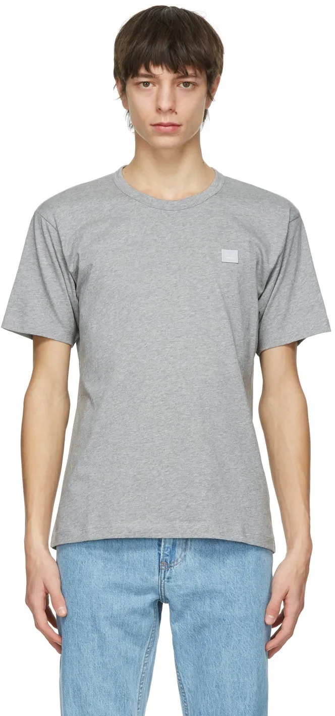 Acne Studios Grey Nash Patch T-Shirt