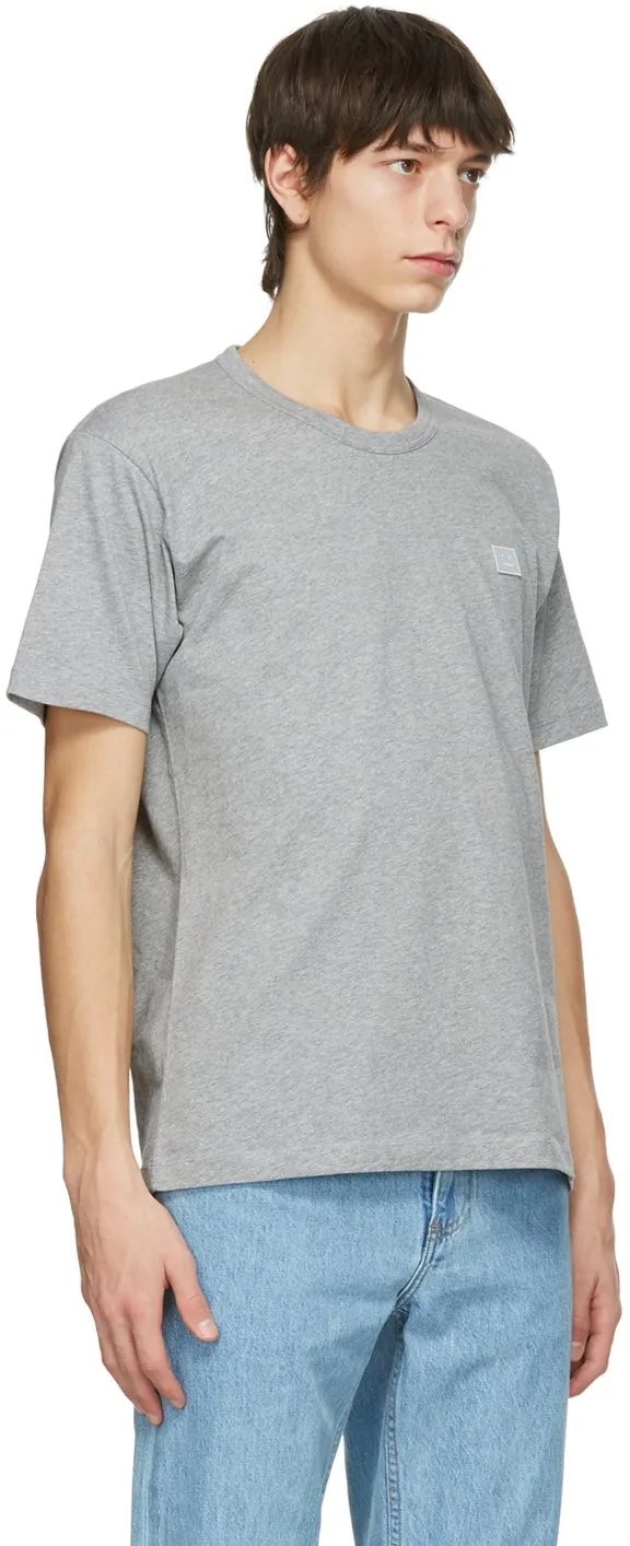 Acne Studios Grey Nash Patch T-Shirt