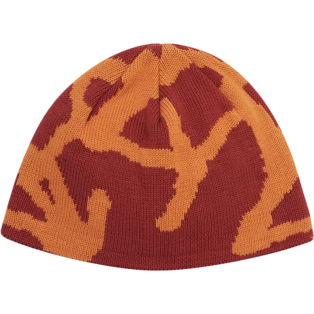 Burly Runningman Beanie - Burnt Orange