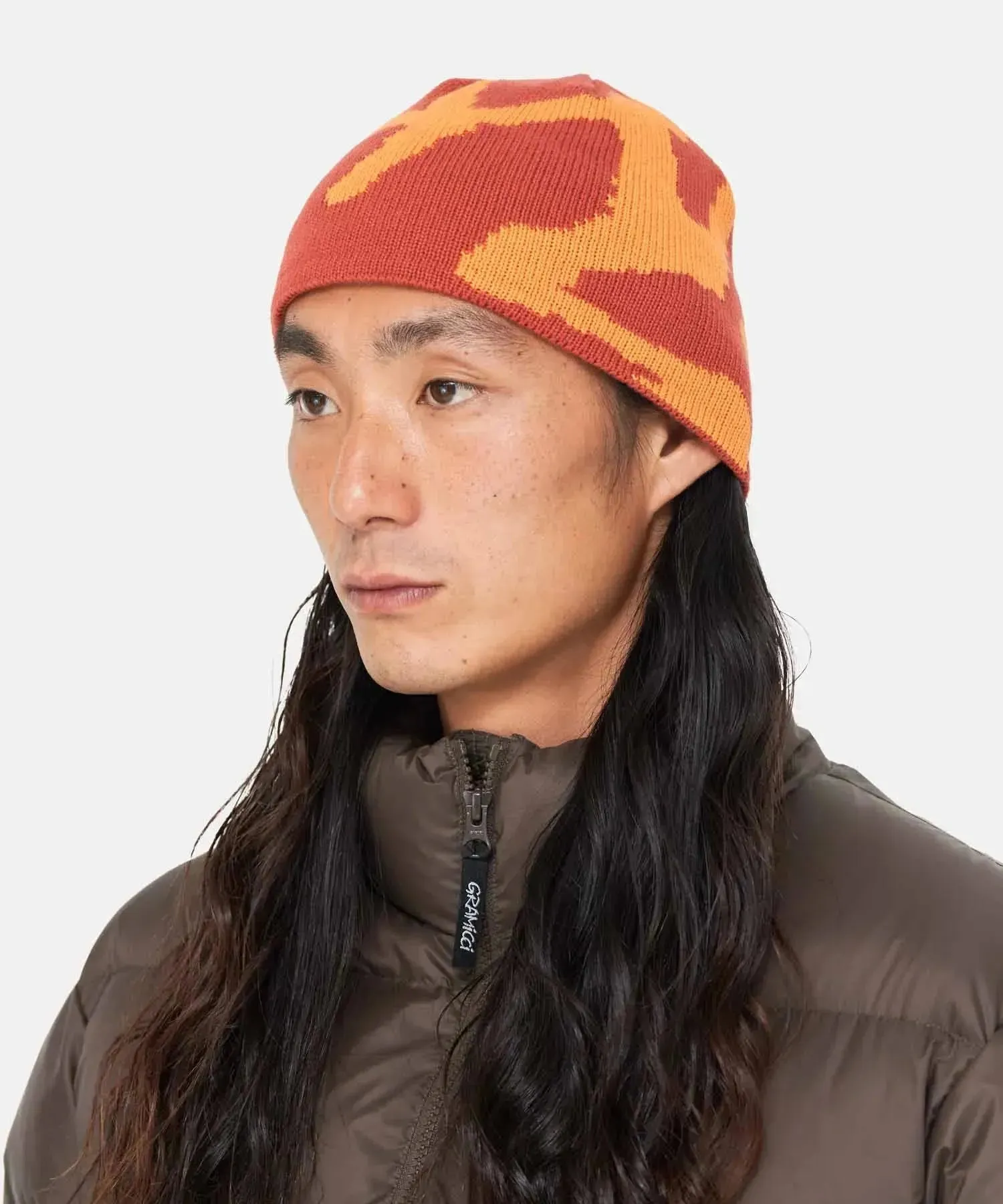 Burly Runningman Beanie - Burnt Orange