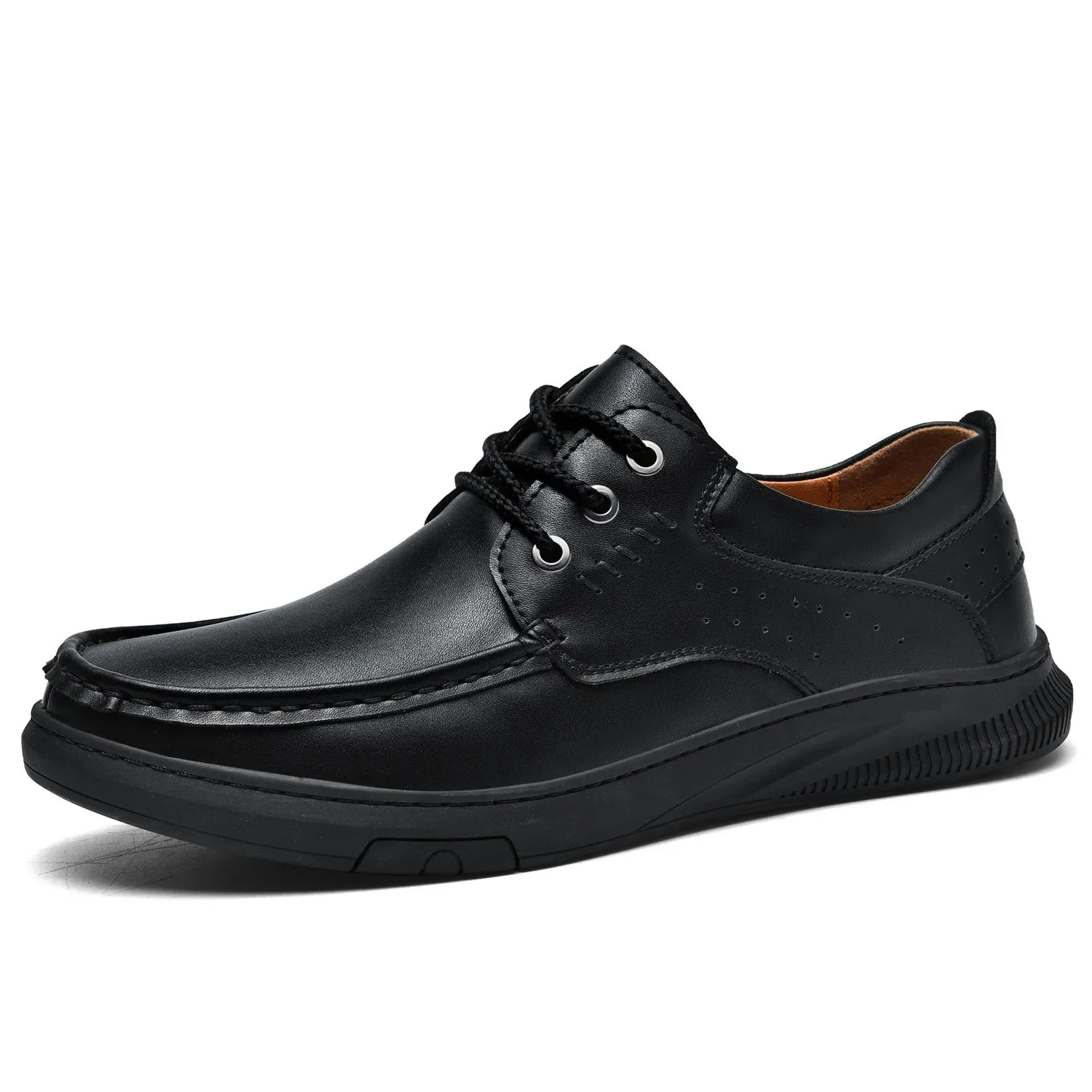 Claude Leather Lace-up Shoes