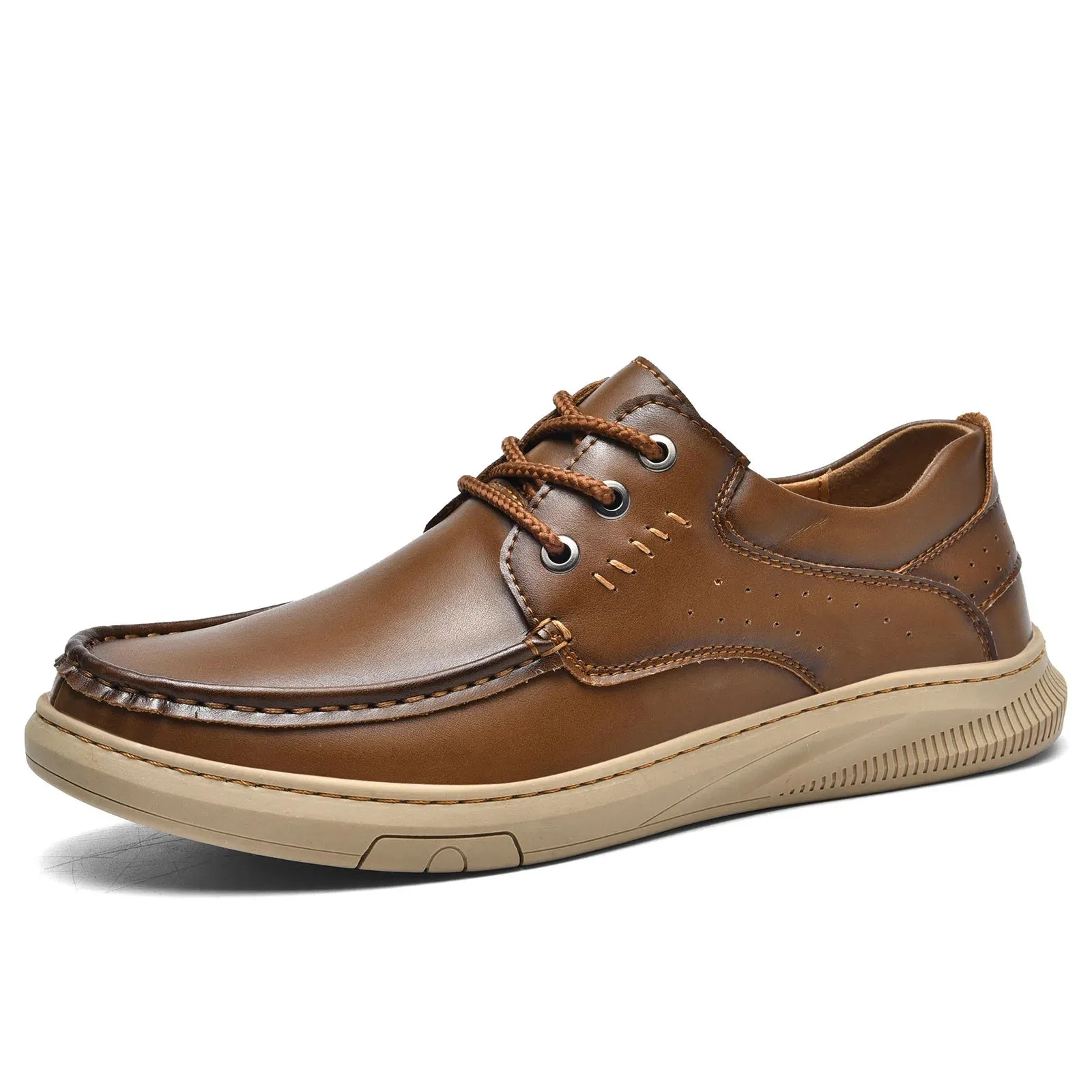 Claude Leather Lace-up Shoes