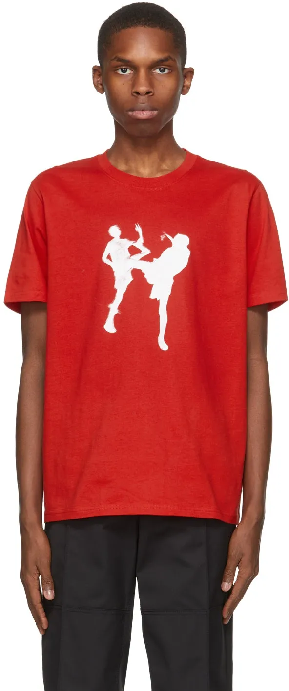 Eastwood Danso Red Graphic T-Shirt