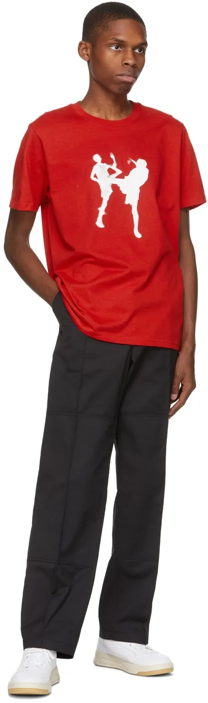 Eastwood Danso Red Graphic T-Shirt