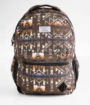 HOOEY RECESS BACKPACK BROWN/ORANGE/CREAM AZTEC