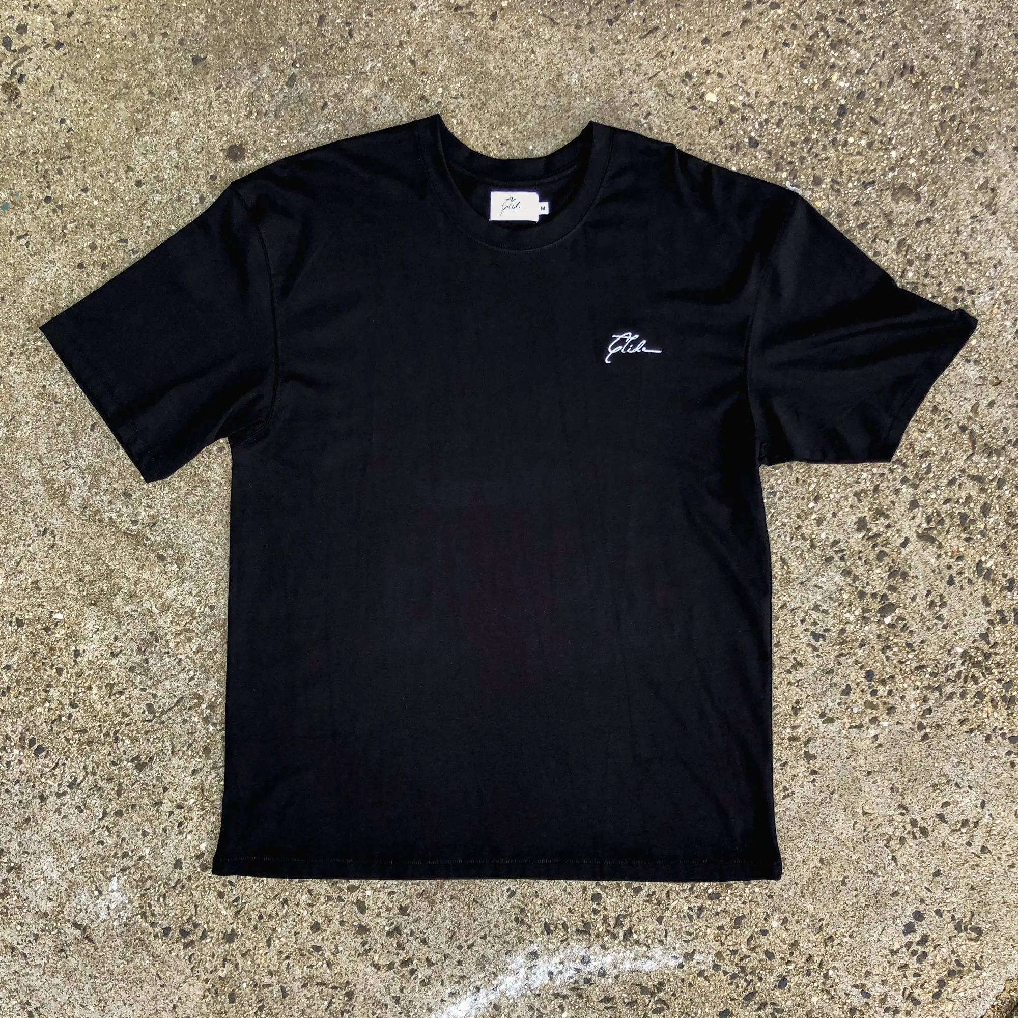 Men's Organic Cotton Fish Tee - Black
