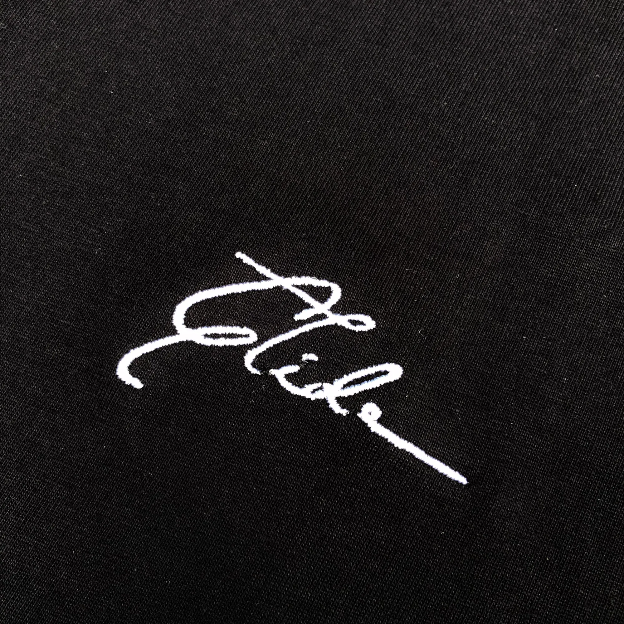 Men's Organic Cotton Fish Tee - Black