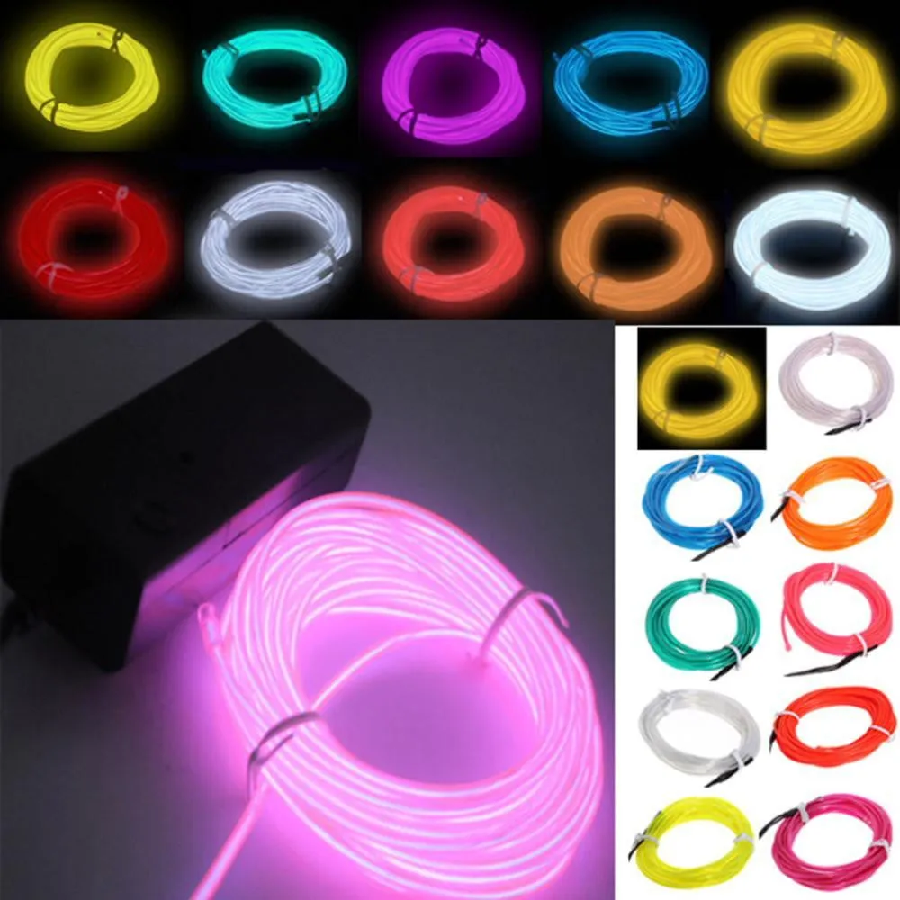 Neon Glowing Wire