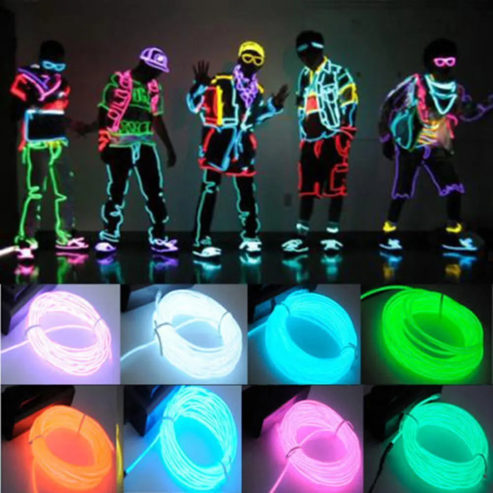 Neon Glowing Wire