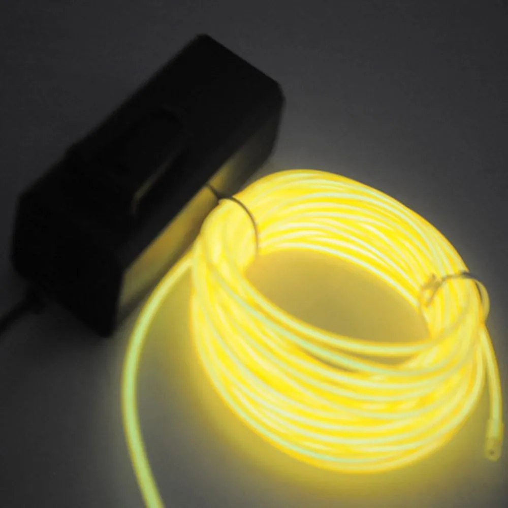 Neon Glowing Wire