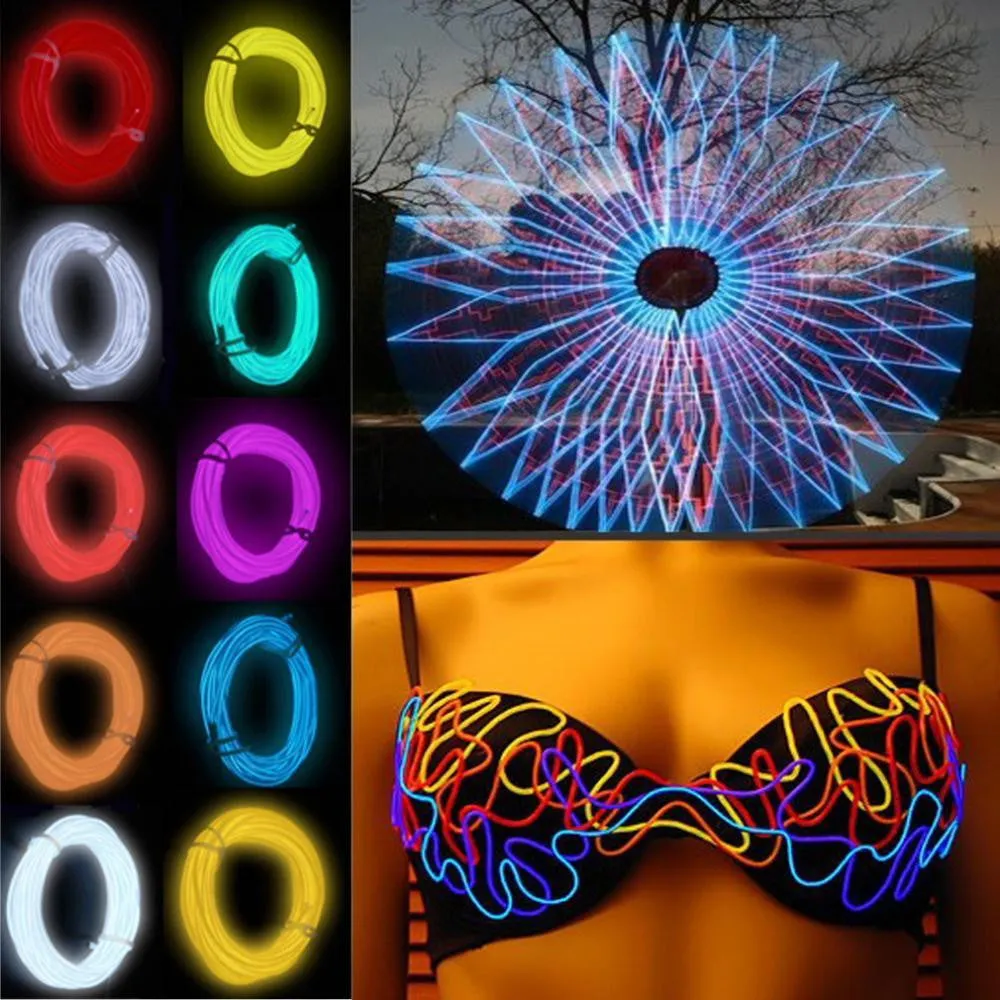Neon Glowing Wire