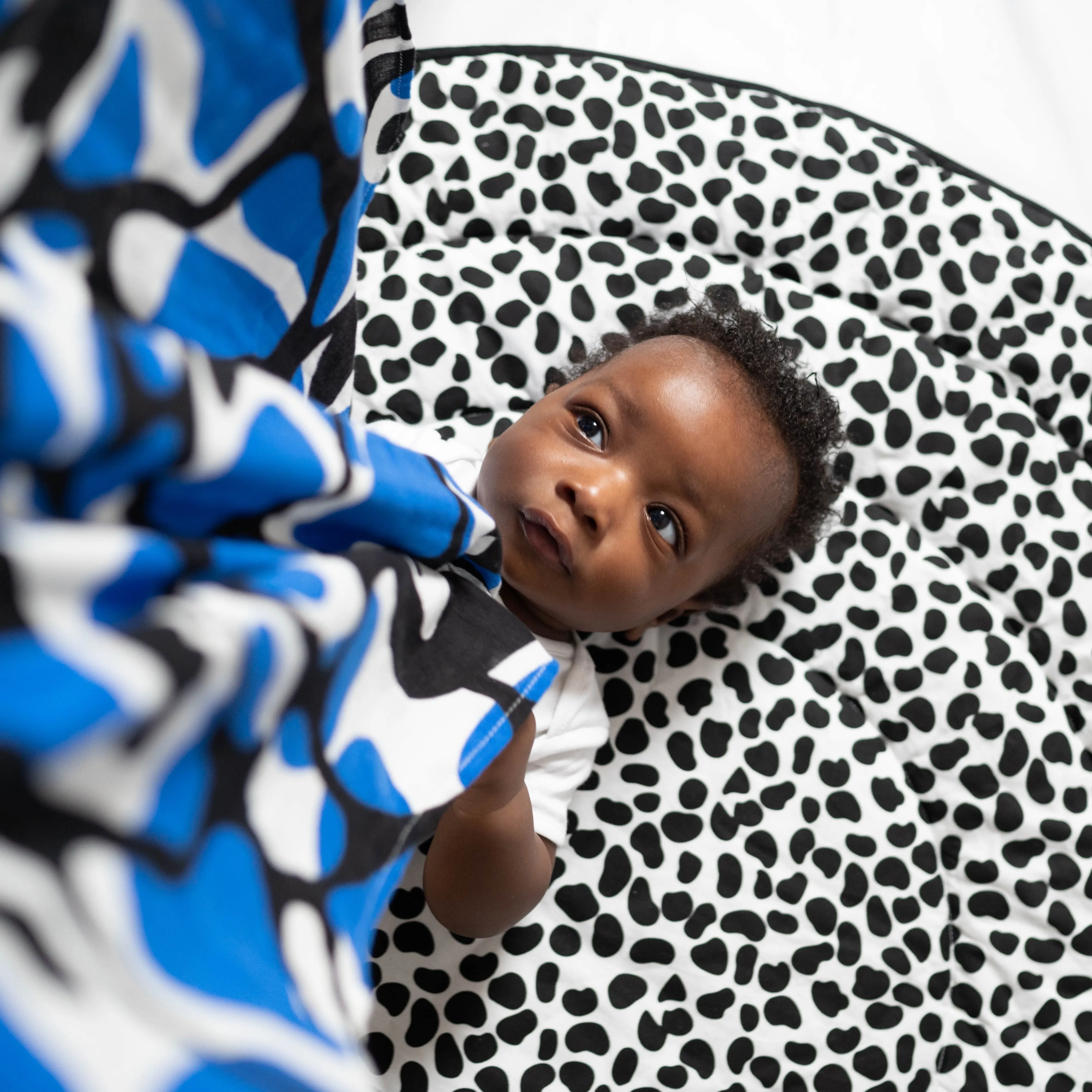 SKY PRINT MUSLIN 3-PACK - for newborn to 4 month old babies