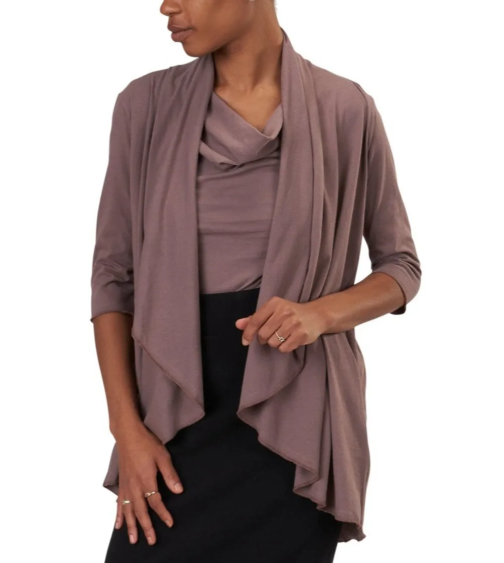Ultra Lightweight Draped Cardigan