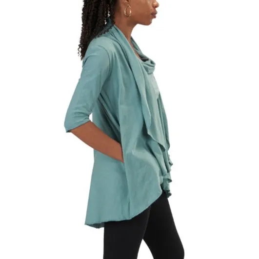 Ultra Lightweight Draped Cardigan