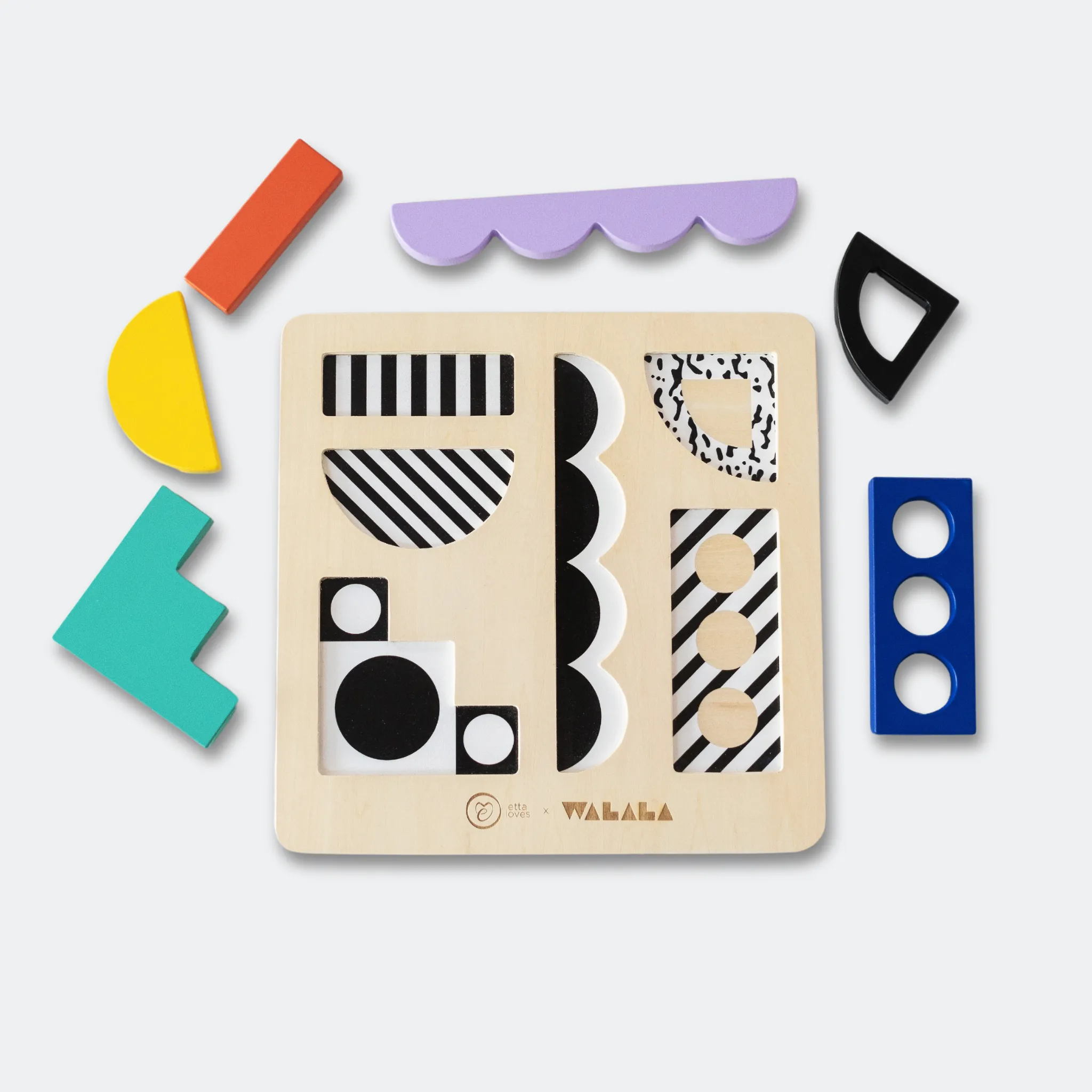 WOODEN PUZZLE BOARD - ETTA LOVES X WALALA STUDIO
