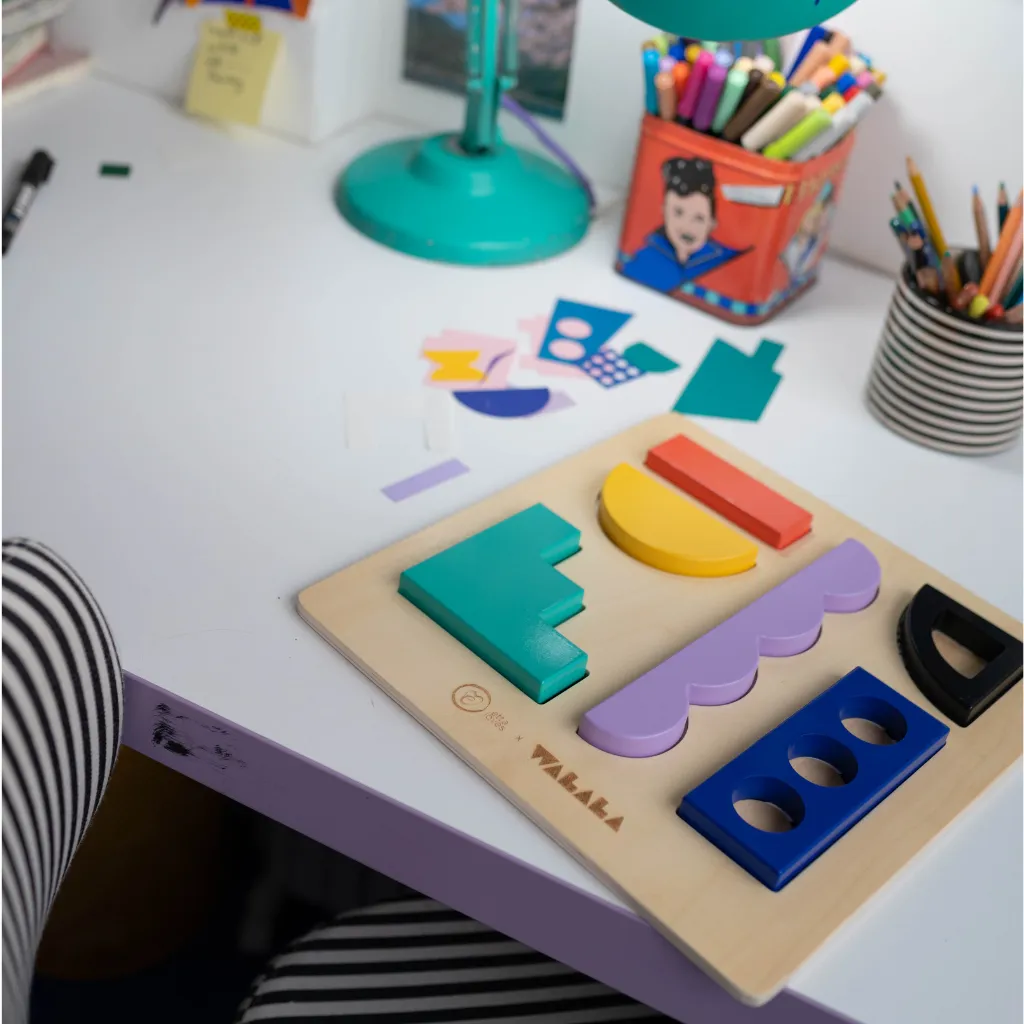 WOODEN PUZZLE BOARD - ETTA LOVES X WALALA STUDIO